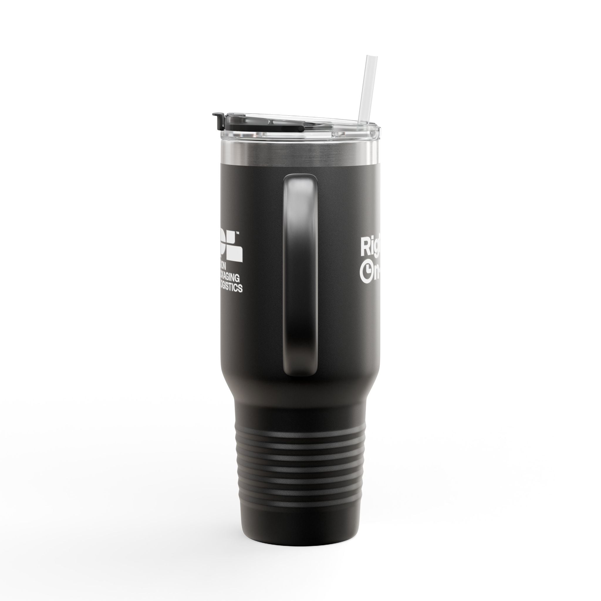 40oz Insulated Travel Mug — Vision Packaging & Logistics Logo Tumbler