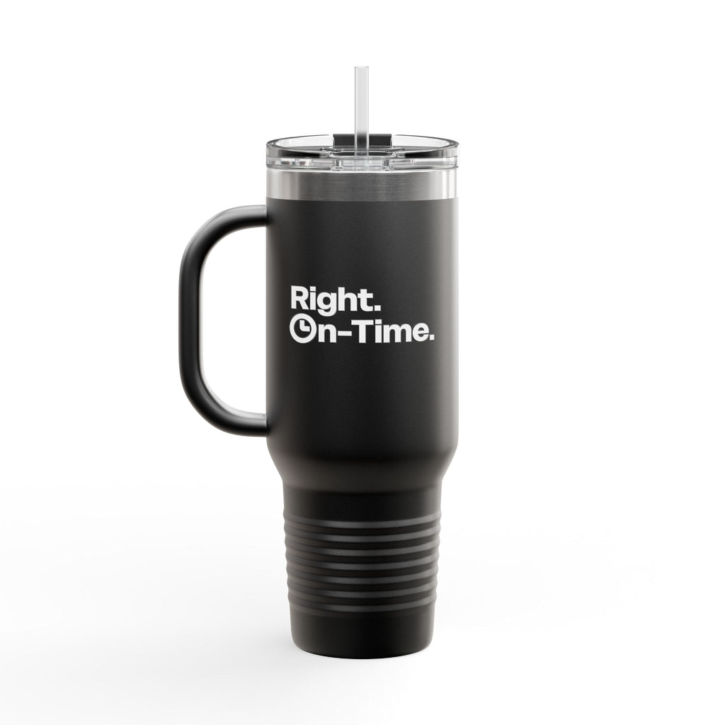 40oz Insulated Travel Mug — Vision Packaging & Logistics Logo Tumbler