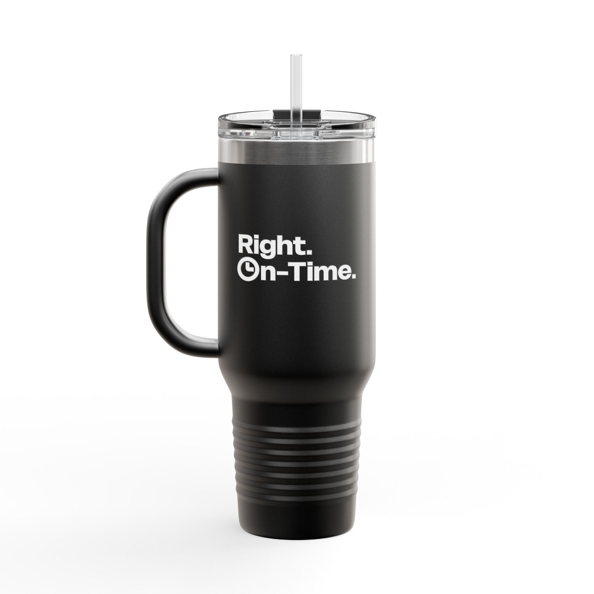 40oz Insulated Travel Mug — Vision Packaging & Logistics Logo Tumbler