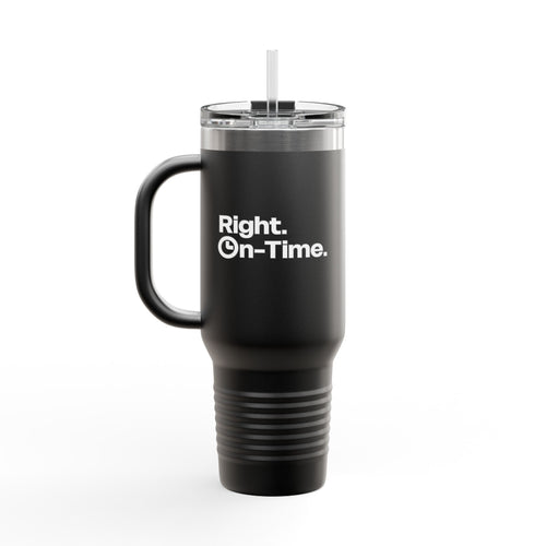 40oz Insulated Travel Mug — Vision Packaging & Logistics Logo Tumbler